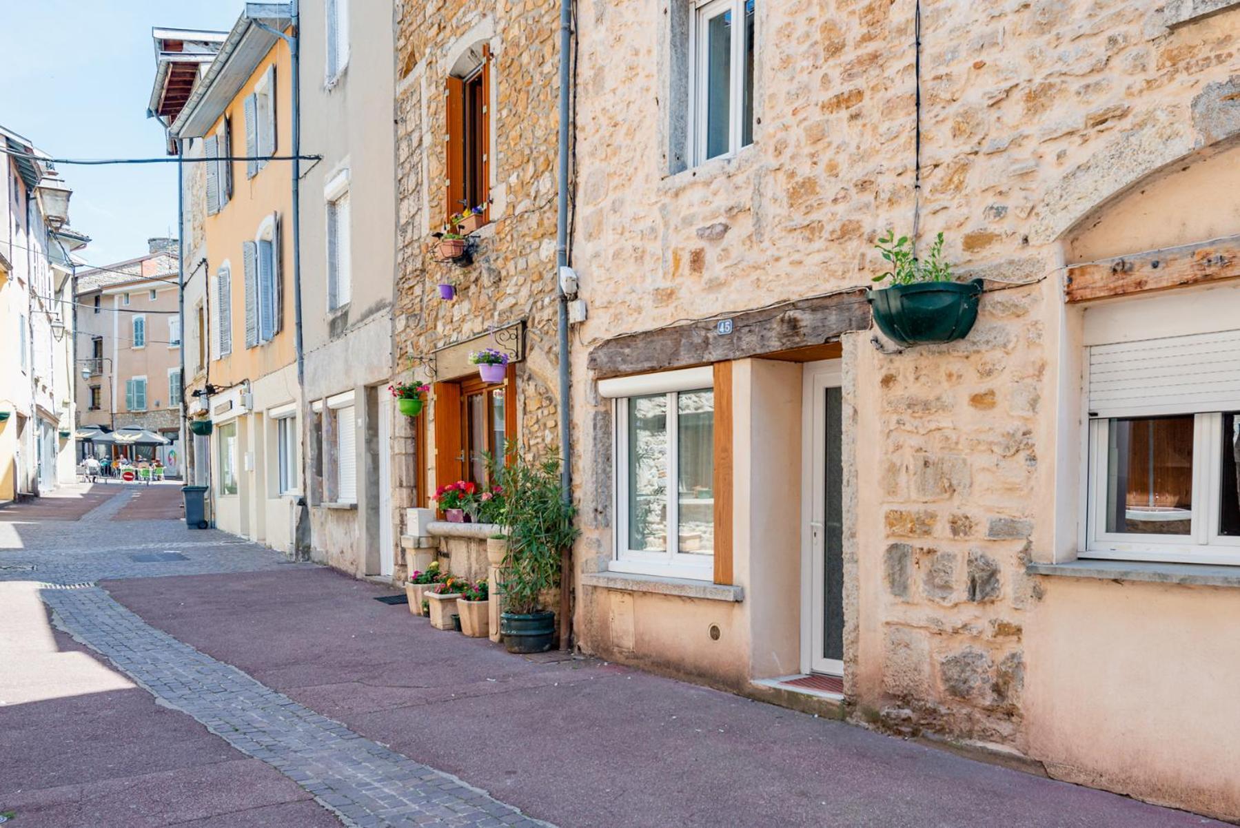 Le Triplex, 2 Chambres, 2 Salles De Bain Lagnieu Dış mekan fotoğraf
